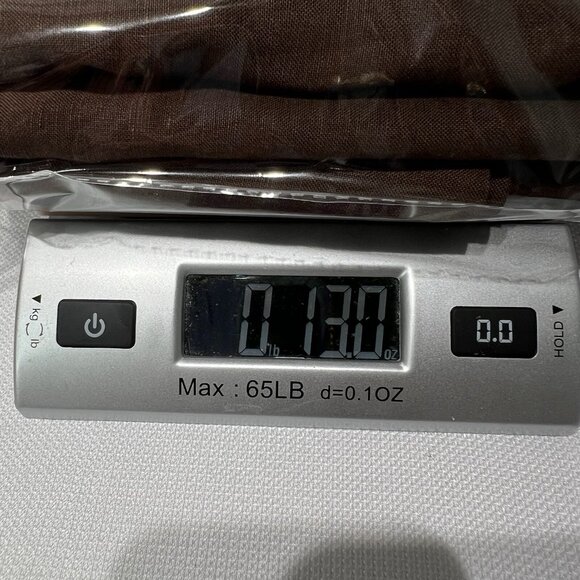 Annie Alexander Vintage Womens Linen Blend Wide Leg Crop Pants Sz 10 Brown Lined - Picture 15 of 15